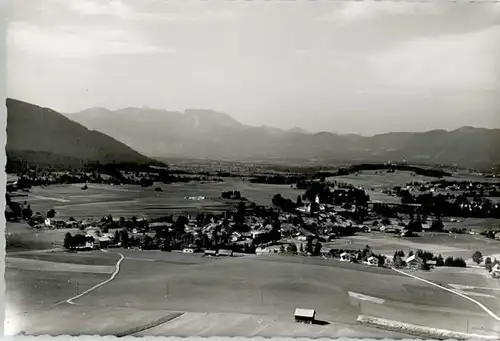 Reichersbeuern Reichersbeuern Fliegeraufnahme o 1954 / Reichersbeuern /Bad Toelz-Wolfratshausen LKR