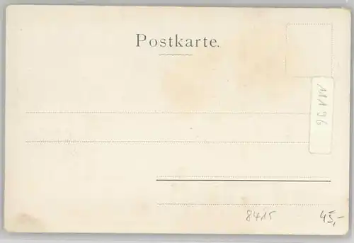 Schoenberg Bayerischer Wald Schoenberg Bayerischer Wald Kuenstlerkarte  ungelaufen ca. 1900 / Schoenberg /Freyung-Grafenau LKR