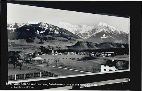 Berg Fischen Allgaeu Haus Kaserer * / Fischen Allgaeu /Oberallgaeu LKR