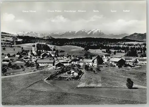 Oberreute Oberreute Allgaeu Fliegeraufnahme * / Oberreute /Lindau LKR