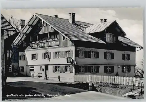 Steinegaden Gasthaus Zur frohen Aussicht * / Roethenbach (Allgaeu) /Lindau LKR