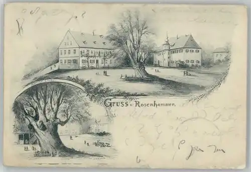 Rosenhammer Weidenberg Rosenhammer KuenstlerW. Trost x / Weidenberg /Bayreuth LKR