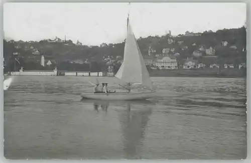 Deuben Freital Segelboot x / Freital /Saechsische Schweiz-Osterzgebirge LKR