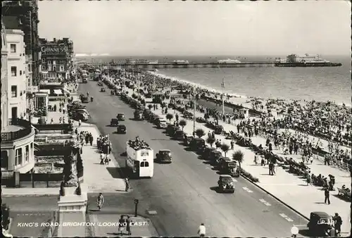 Brighton Hove Kings Road Beach Dampfer Anlegesteg / Brighton and Hove /Brighton and Hove