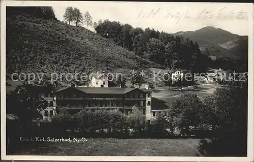 Salzerbad Erholungskolonie Kat. Oesterreich