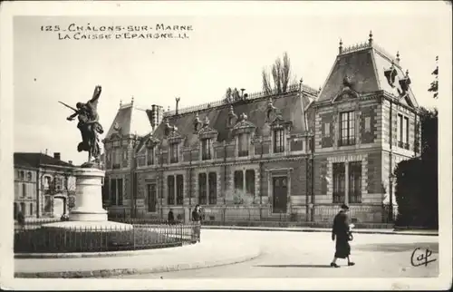 Chalons-sur-Marne Ardenne Caisse d'Epargne * / Chalons en Champagne /Marne