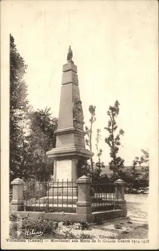 Villedieu Cantal Cantal Monument Grand Guerre x / Villedieu /Arrond. de Saint-Flour