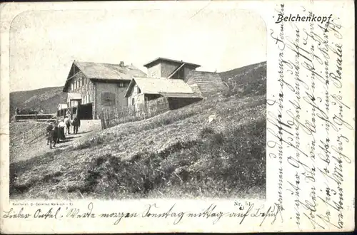 Gebweiler Elsass [Stempelabschlag] Belchenkopf x / Guebwiller /Arrond. de Guebwiller