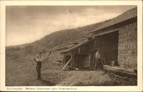 Metzeral Haut Rhin Le Rotenbachkopf Melkerei Steinwasen x / Metzeral /Arrond. de Colmar