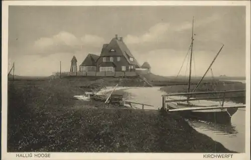 Hooge Hallig Hooge Hallig Kirchwerft * / Hooge /Nordfriesland LKR