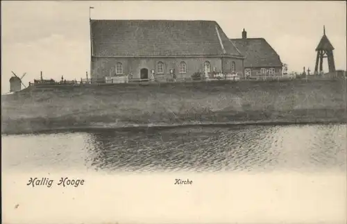 Hooge Hallig Hooge Hallig Kirche * / Hooge /Nordfriesland LKR