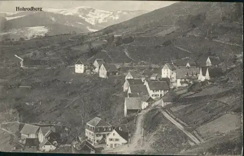 Hohrodberg Haut Rhin Alsace  / Hohrod /Arrond. de Colmar