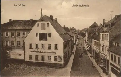 Hainichen Sachsen Bahnhofstrasse * / Hainichen Sachsen /Mittelsachsen LKR