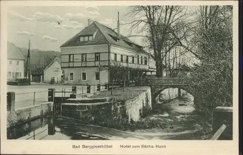 Bad Berggiesshuebel Bad Berggiesshuebel Hotel zum saechsischen Haus * / Berggiesshuebel Bad Gottleuba /Saechsische Schweiz-Osterzgebirge LKR