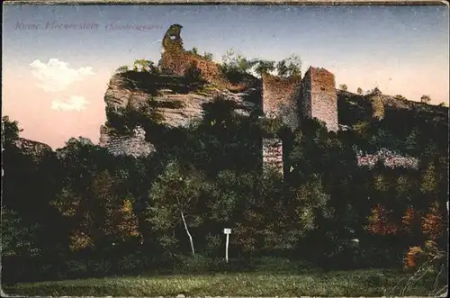 Lembach Bas Rhin Elsass Ruine Fleckenstein Vogesen * / Lembach /Arrond. de Wissembourg