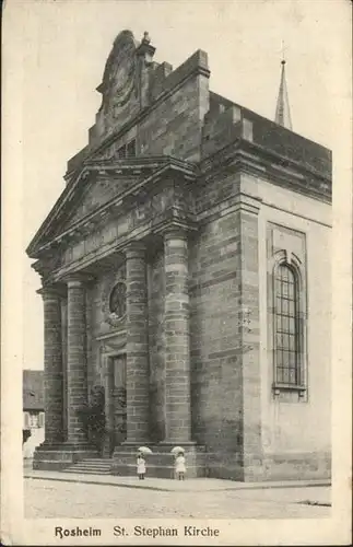 Rosheim Elsass Lothringen Rosheim St. Stephan Kirche * / Rosheim /Arrond. de Molsheim