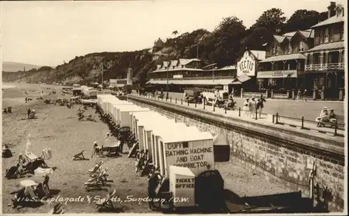 Sandown Isle of Wight Esplanade Sands * / Isle of Wight /Isle of Wight