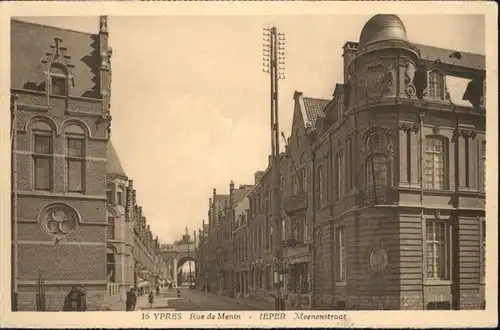 Ypres Rue de Menin *