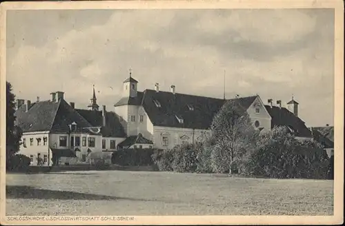 Schleissheim Oberschleissheim Schloss Kirche Wirtschaft x / Oberschleissheim /Muenchen LKR