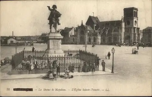 Cherbourg Octeville Basse Normandie La Statue de Napoleon L'Eglise Sainte-Trinite / Cherbourg-Octeville /Arrond. de Cherbourg