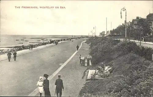 Westcliff-On-Sea Promenade / United Kingdom /