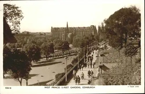 Edinburgh West Princes Street Gardens
 / Edinburgh /Edinburgh