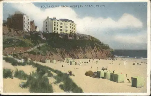 Tenby South Cliff
Western Beach / Pembrokeshire /South West Wales