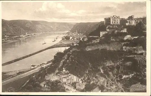 St Goar ruine Rheinfels / Sankt Goar /Rhein-Hunsrueck-Kreis LKR