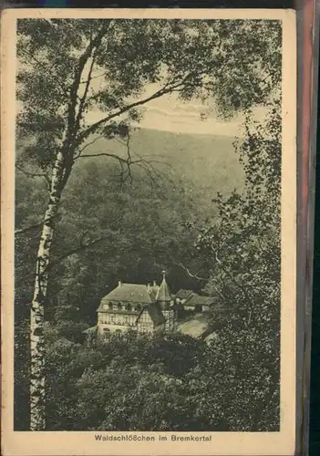 Bremke Goettingen Waldschloesschen Bremkertal / Gleichen /Goettingen LKR