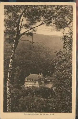 Bremke Goettingen Waldschloesschen Bremkertal / Gleichen /Goettingen LKR