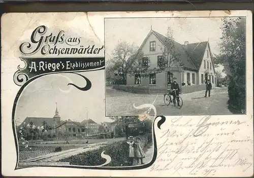 Ochsenwerder a. Riege`s Etablissement / Hamburg /Hamburg Stadtkreis