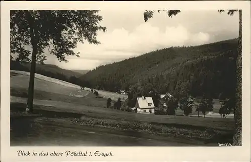 Poebeltal  / Schmiedeberg Osterzgebirge /Saechsische Schweiz-Osterzgebirge LKR