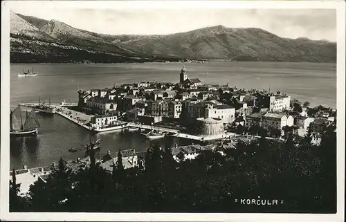 Korcula Panorama / Jugoslawien (ex) /