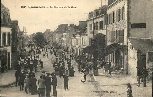 Concarneau Finistere Descente de la Gare / Concarneau /Arrond. de Quimper