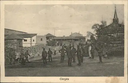 Thonon-les-Bains Clerges Dorfstrasse Soldaten / Thonon-les-Bains /Arrond. de Thonon-les-Bains