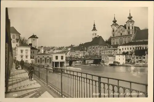 Steyr Enns Oberoesterreich Ennsbruecke / Steyr /Steyr-Kirchdorf