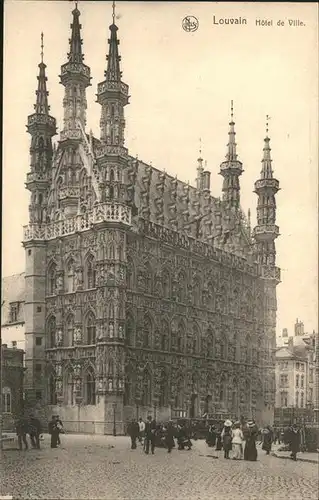 Louvain Loewen Flandre Hotel de Ville /  /Loewen