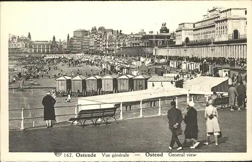 aw01214 Ostende Flandre Vue generale, Gernal view Kategorie.  Alte Ansichtskarten