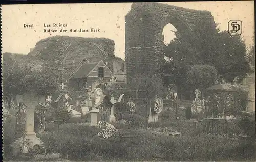 Diest Vlaams-Brabant Ruinen Sint Jans Kerk Kirche