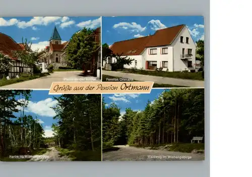 Holzhausen Luebbecke Pension Ortmann / Preussisch Oldendorf /Minden-Luebbecke LKR