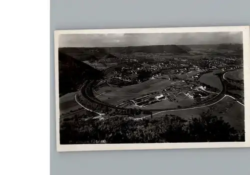 Geislingen Steige Fliegeraufnahme / Geislingen an der Steige /Goeppingen LKR