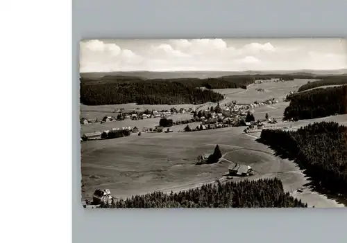 Schoenwald Schwarzwald Fliegeraufnahme / Schoenwald im Schwarzwald /Schwarzwald-Baar-Kreis LKR