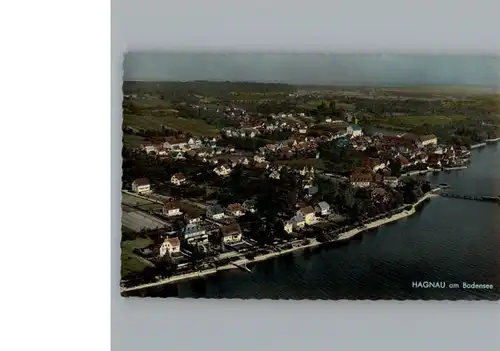 Hagnau Bodensee Fliegeraufnahme / Hagnau am Bodensee /Bodenseekreis LKR