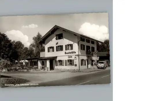 Duernbach Tegernsee Gaststaette Alte Schmiede / Gmund a.Tegernsee /Miesbach LKR