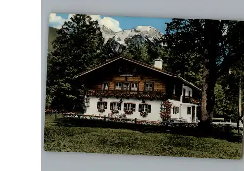 Ramsau Berchtesgaden Gashaus Waldrast / Ramsau b.Berchtesgaden /Berchtesgadener Land LKR