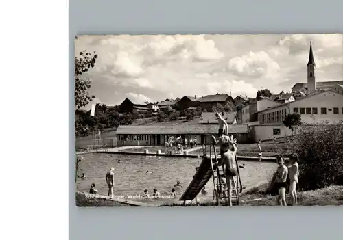 Schoenberg Bayerischer Wald Schwimmbad / Schoenberg /Freyung-Grafenau LKR