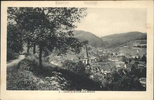 Sainte-Marie-aux-Mines Haut Rhin  / Sainte-Marie-aux-Mines Alsace /Arrond. de Ribeauville