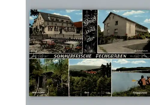 Pechgraben Gasthof Frankenwald / Neudrossenfeld /Kulmbach LKR