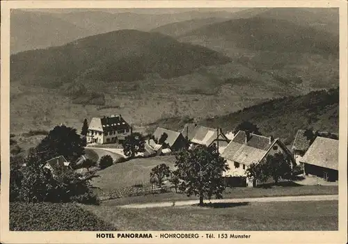 Hohrodberg Haut Rhin Alsace Hotel Panorama / Hohrod /Arrond. de Colmar