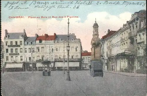 Cambrai Nord Place Bois Rue des 3 Pigeons